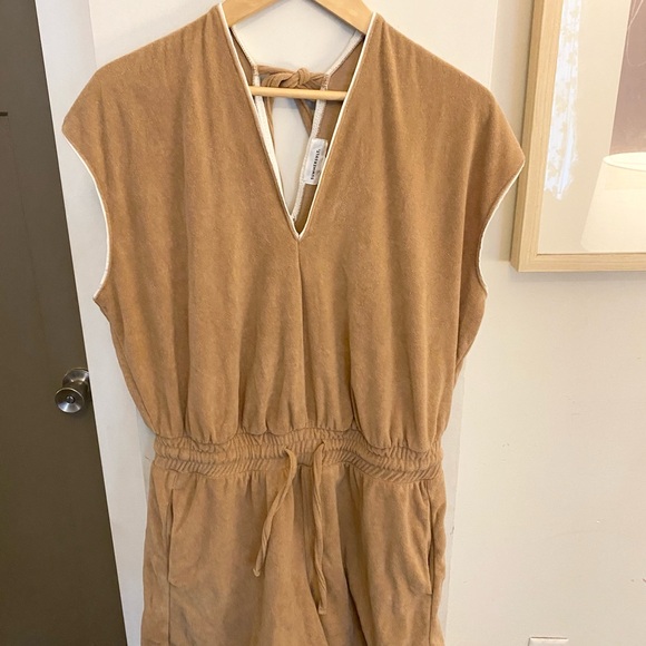 NWOT Terry Towel Romper - Picture 3 of 7